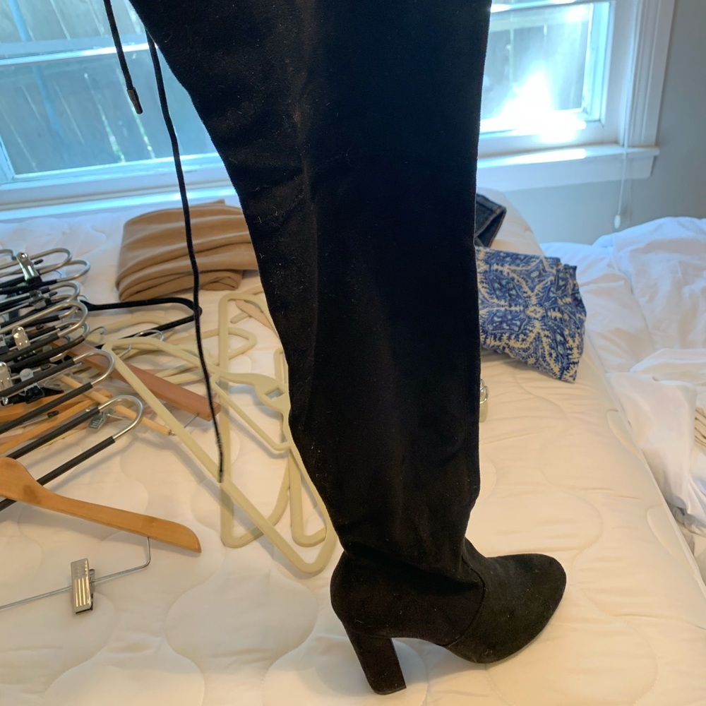 A new day over the knee black boots